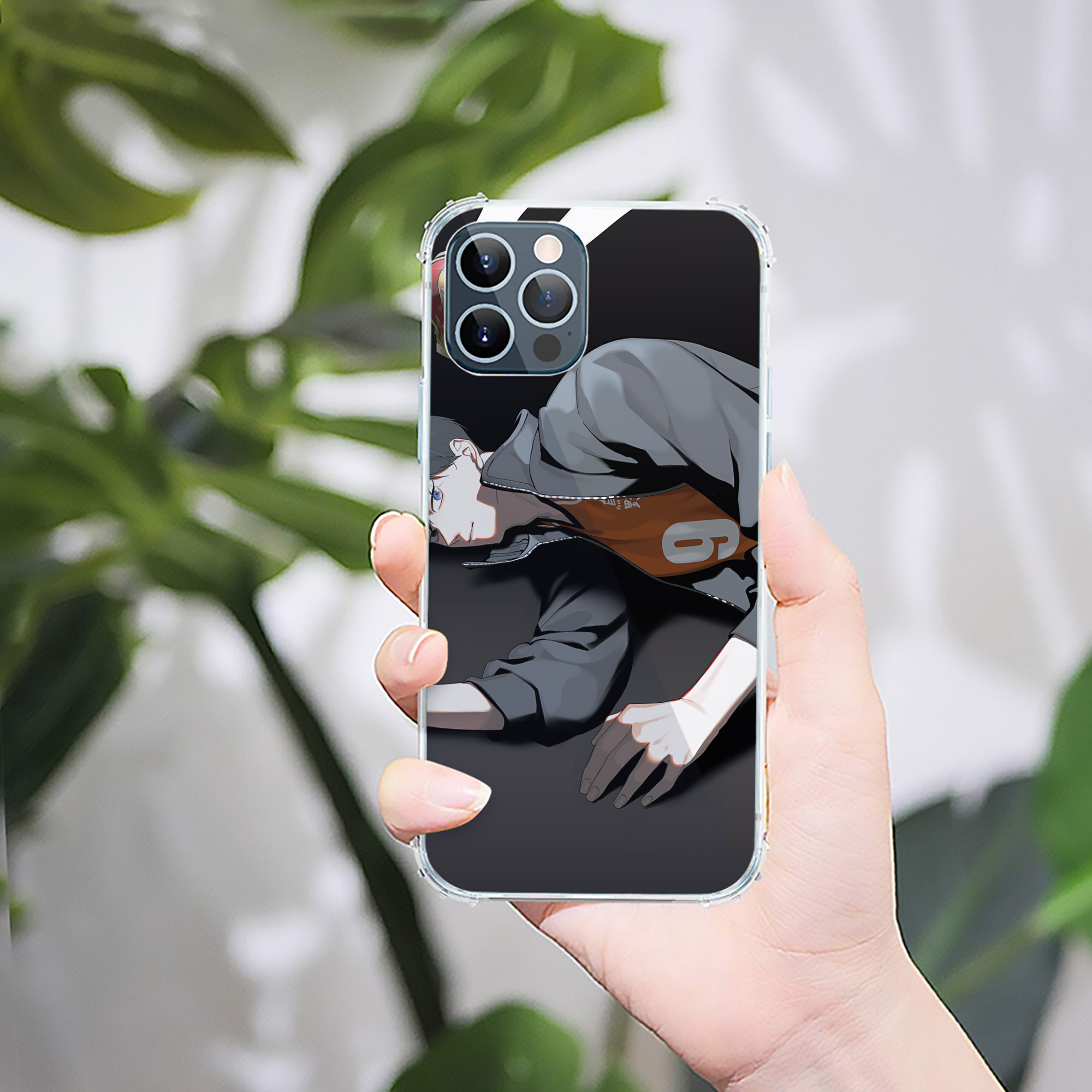 （画像用） ハイキュー!! Haikyu!! 【iPhone 12シリーズ対応】透明スマホケース（クリアソフトケース）